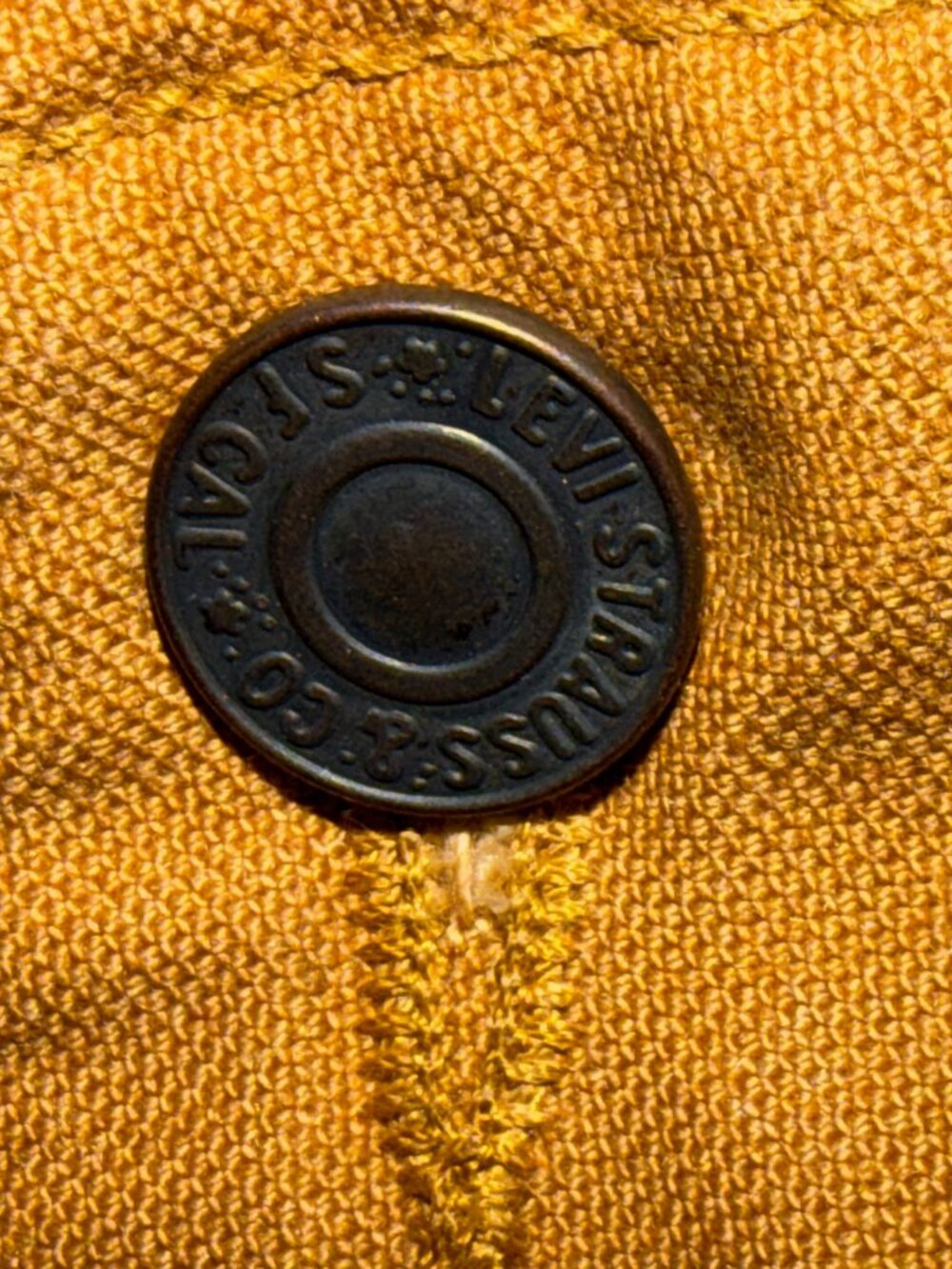 Levi’s Skateboarding Cropped Carpenter Pants Duck Canvas Brown Sugar - Sz. 36x27 - Picture 4 of 12